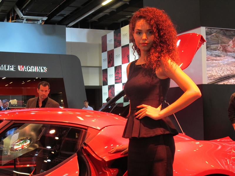 Las chicas del Salón de Frankfurt 2013