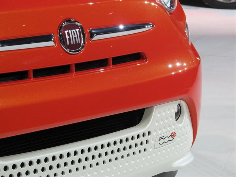 FIAT 500e 2013 en el Salón de Los Angeles