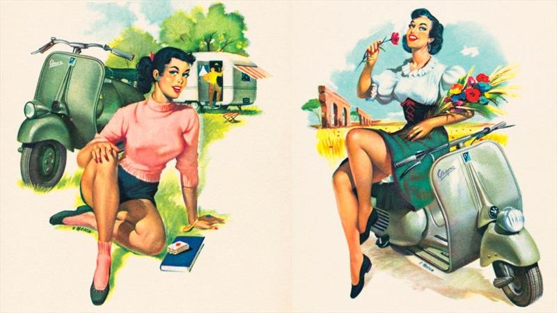 La historia de Vespa