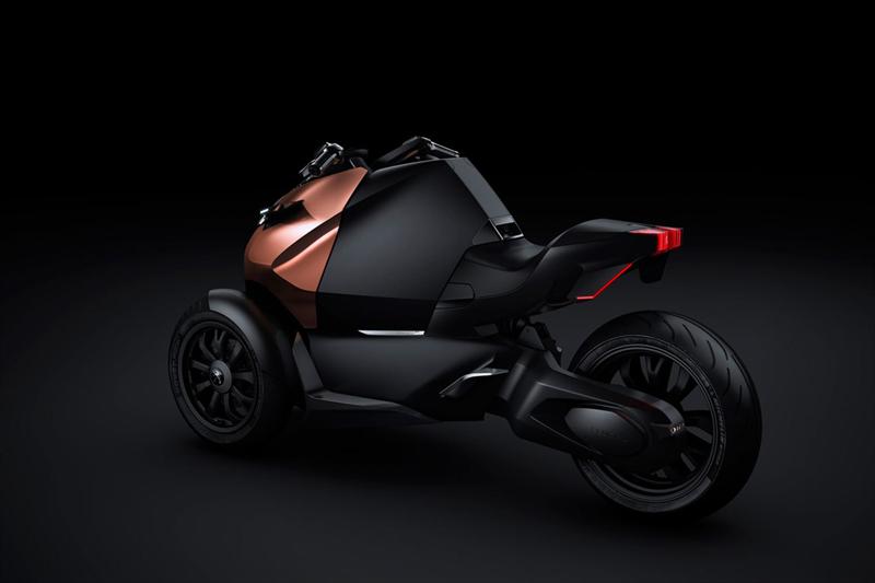 Peugeot Onyx Scooter Concept en París 2012