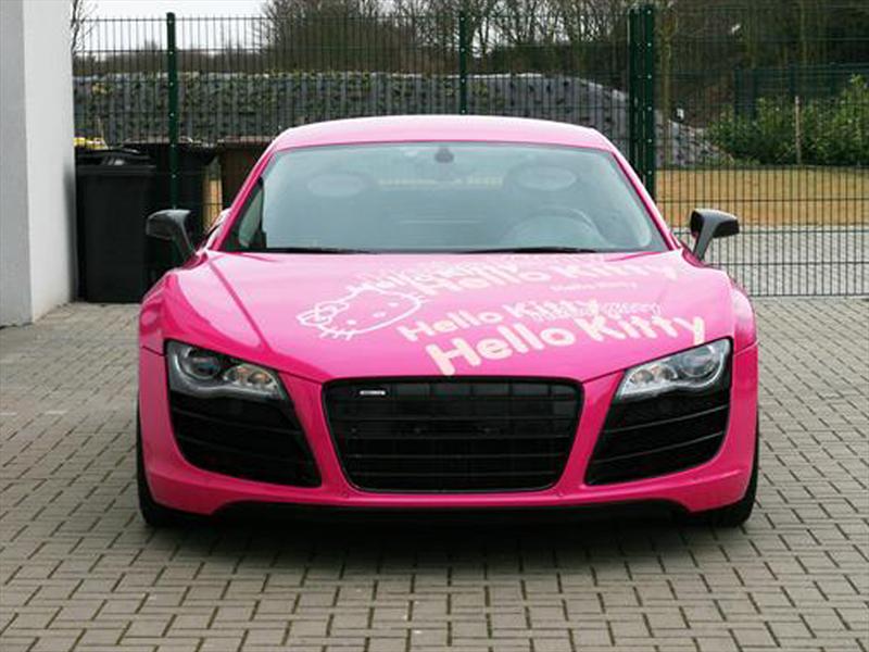 Audi r8 pink