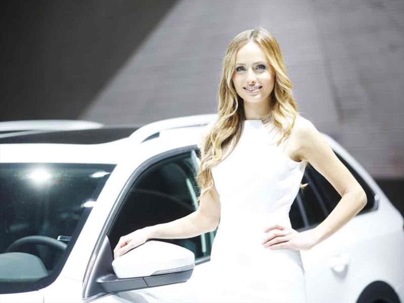 Las chicas del Auto Show de Ginebra 2017