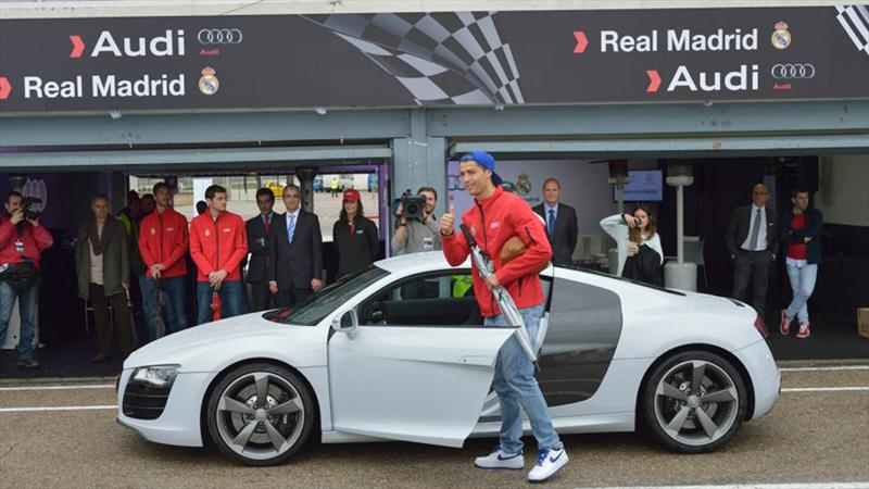Audi dio sus joyas a la plantilla del Real Madrid