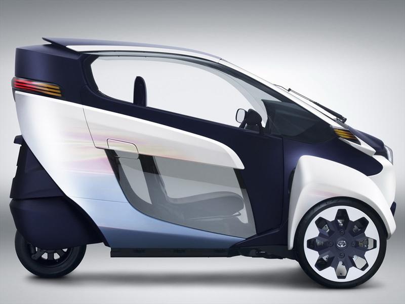 Toyota EV i-ROAD, un concept de tres ruedas