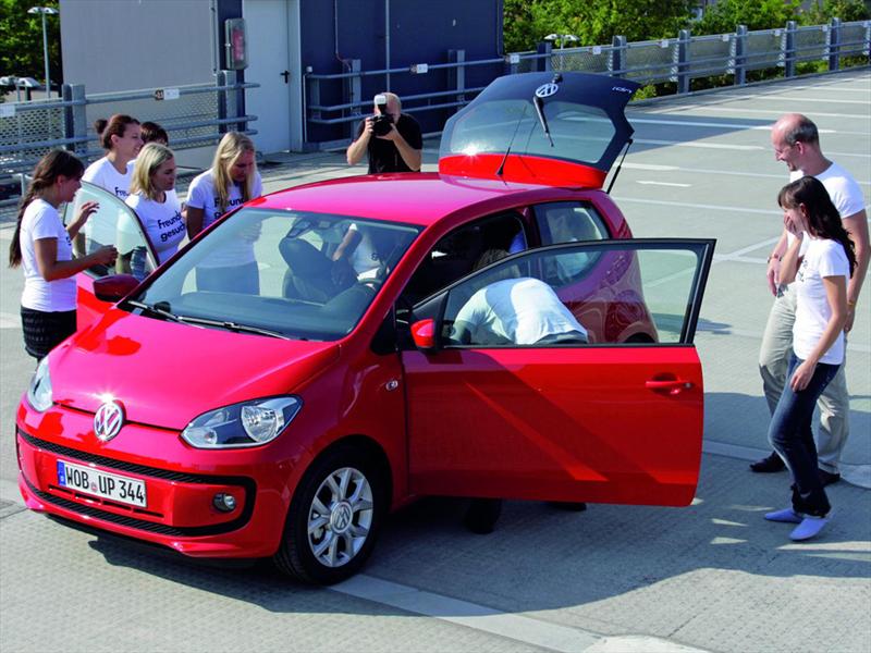 ¿Cuántas personas caben en un Volkswagen up!?