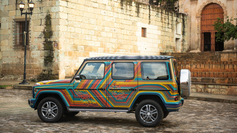 Mercedes-Benz Clase G, artesanía Zapoteca