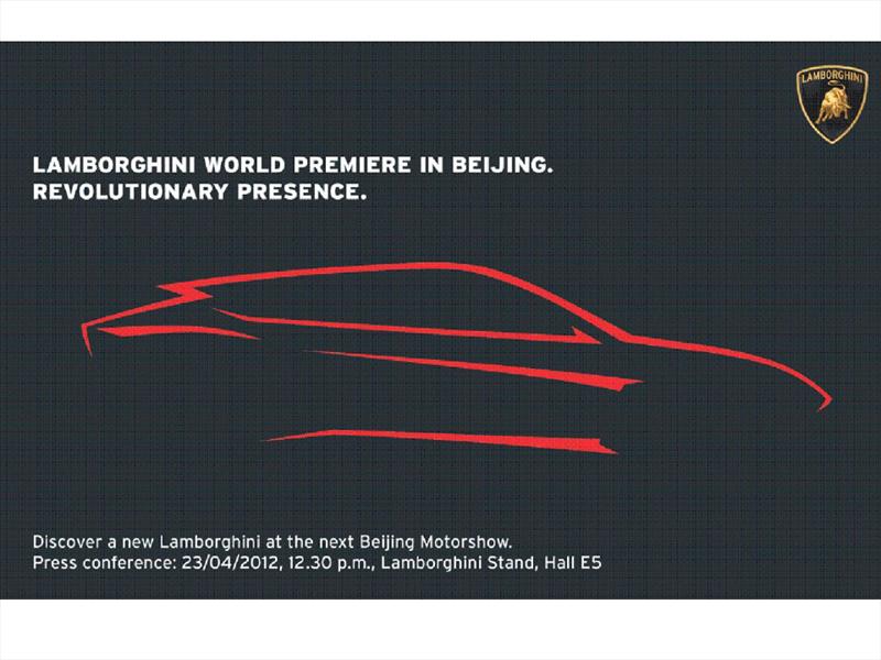 Lamborghini Urus debuta en Beijing 2012