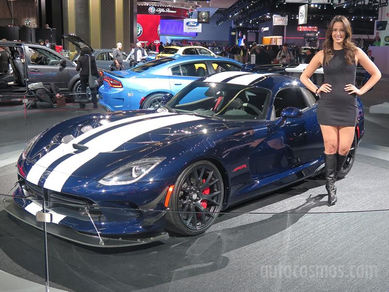 Las chicas del Salón de Detroit 2016