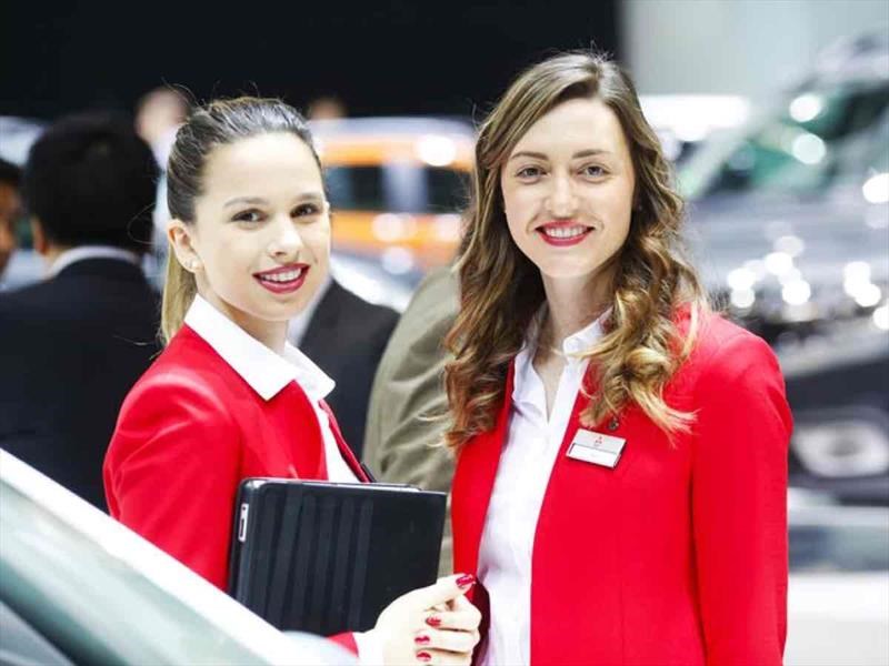 Las chicas del Auto Show de Ginebra 2017