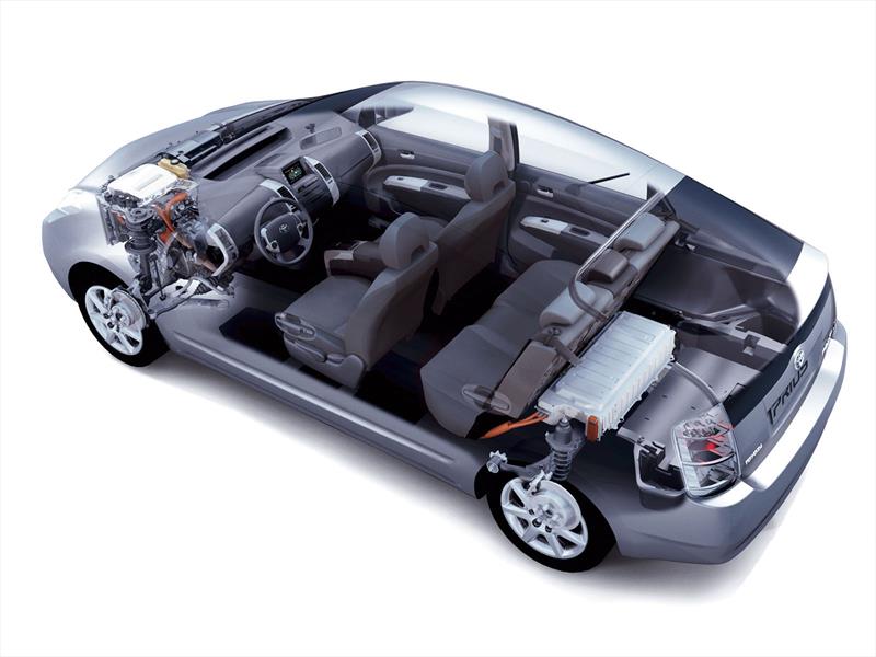 ¿Cómo funciona el Toyota Prius híbrido?