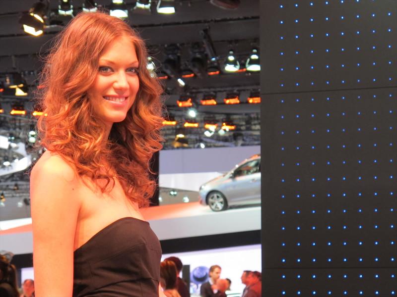 Las chicas del Salón de Frankfurt 2013