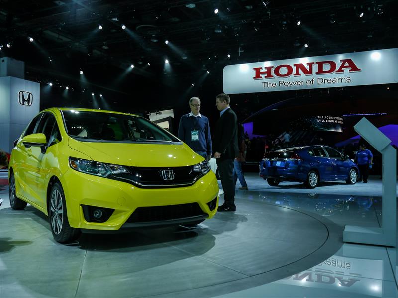 Honda Fit 2015 en el NAIAS