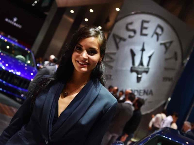 Las chicas del Auto Show de Ginebra 2017
