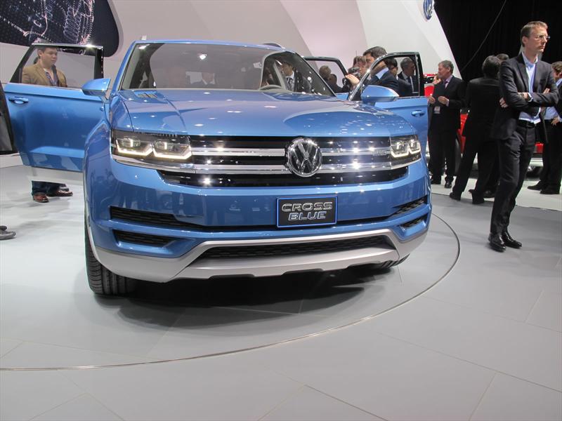 Volkswagen CrossBlue Concept en vivo