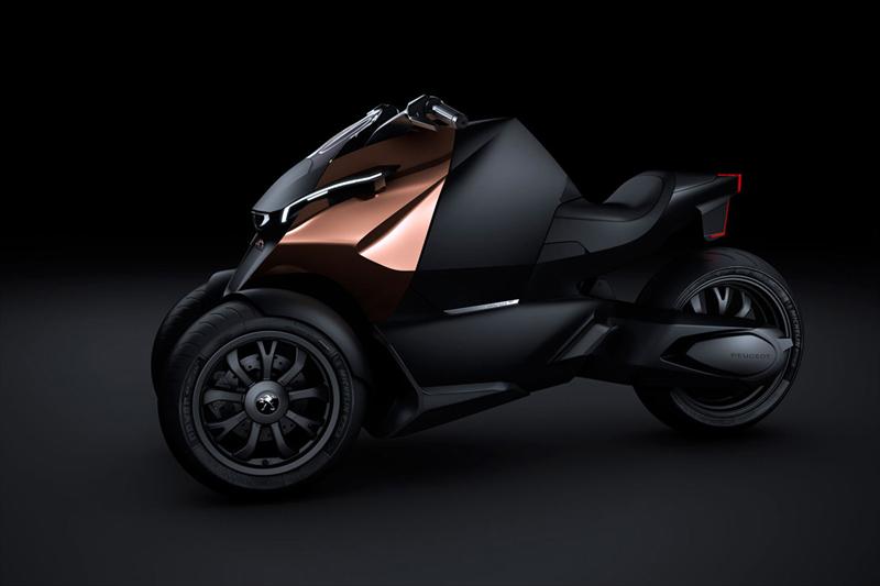 Peugeot Onyx Scooter Concept en París 2012