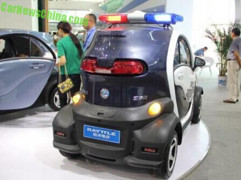 En China presentan una copia del Renault Twizy
