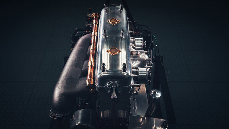 Bentley Blower Continuation - Fabricación