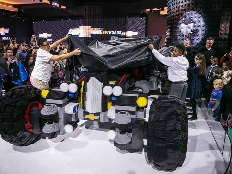 Batimóvil al estilo LEGO