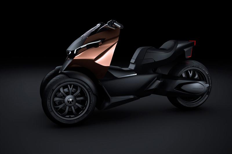 Peugeot Onyx Scooter Concept en París 2012