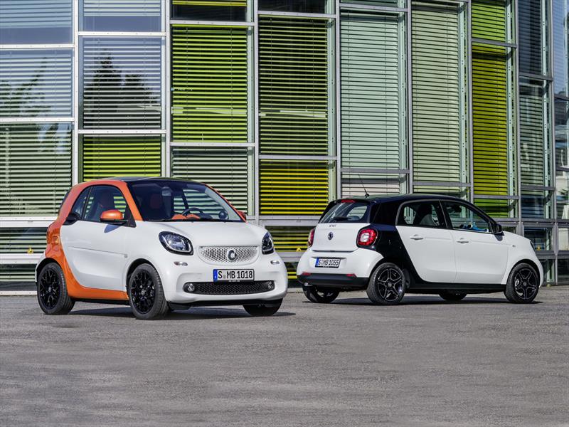 Nuevos smart ForTwo y ForFour