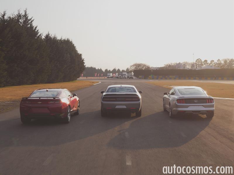 Comparativa: Mustang vs Camaro vs Challenger