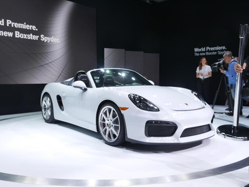 Porsche Boxster Spyder 2016