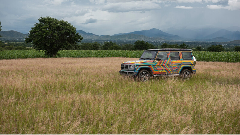 Mercedes-Benz Clase G, artesanía Zapoteca