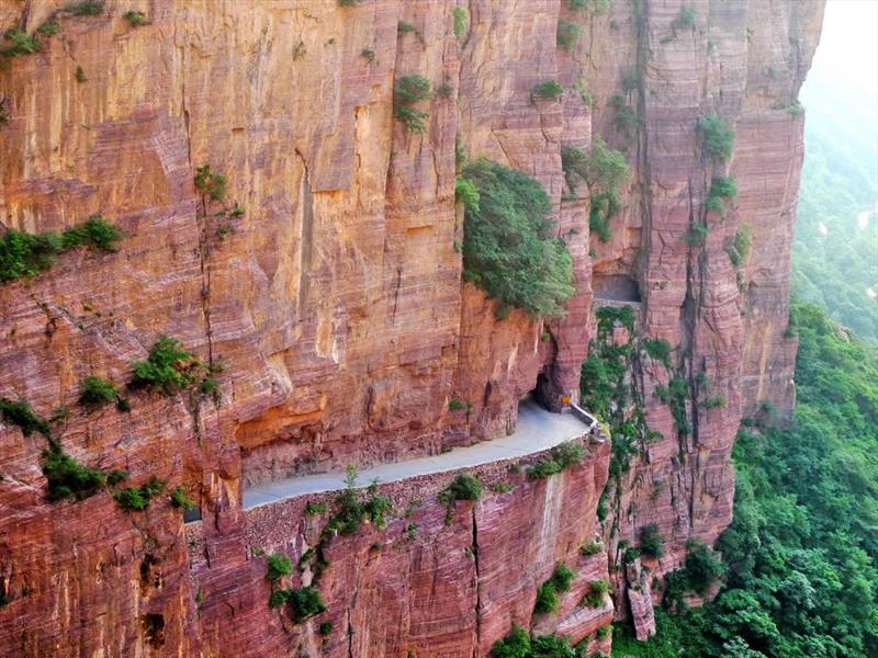 Top 10: ruta/túnel Guoliang (China)