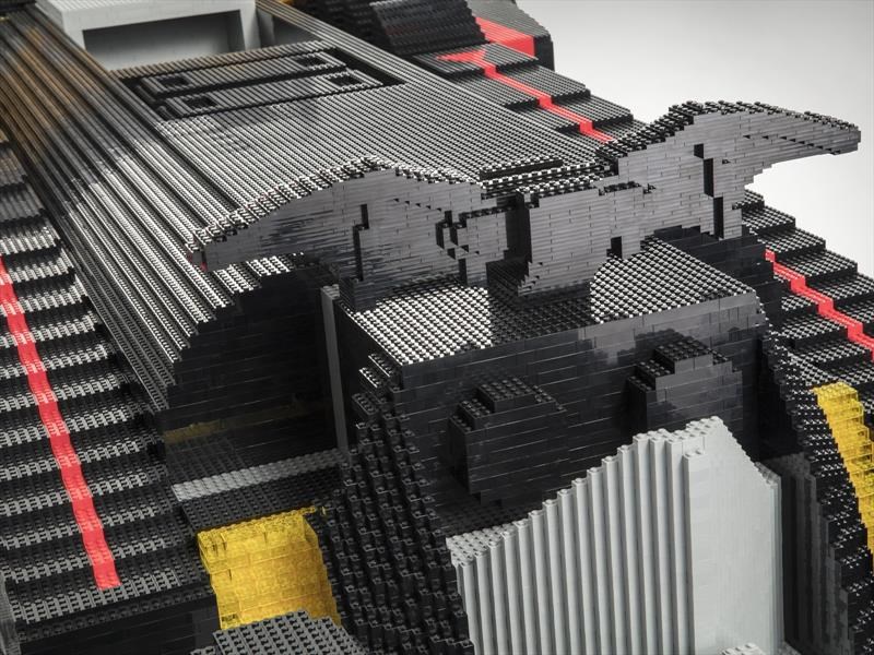 Batimóvil al estilo LEGO