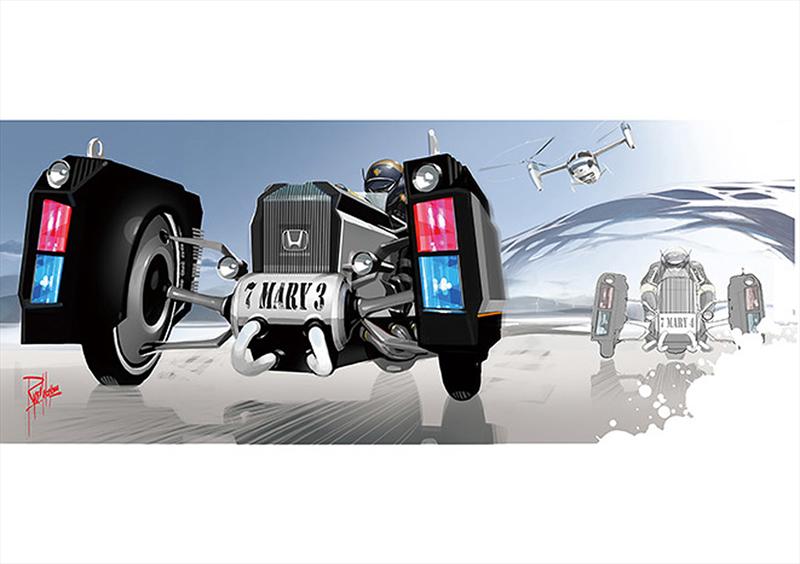 Honda "CHiPs" 2025 Traffic Crawler