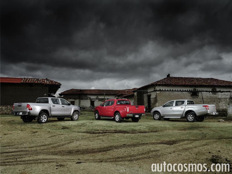 Nissan NP300 vs Toyota Hilux vs Mitsubishi L200