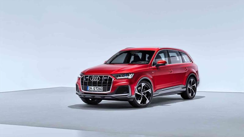 Audi q7 объем багажника