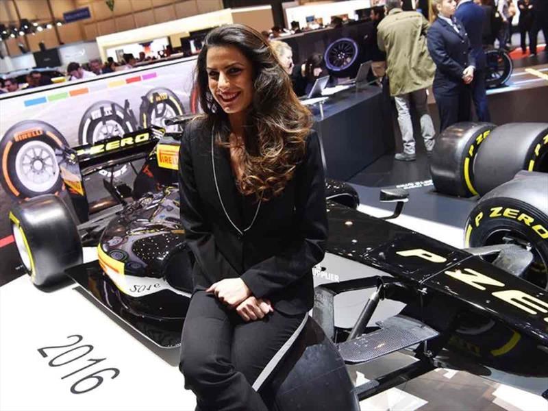 Las chicas del Auto Show de Ginebra 2017