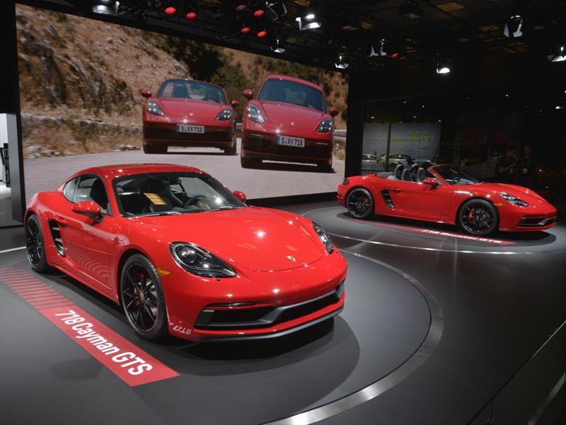 Porsche 718 Boxster GTS y 718 Cayman GTS