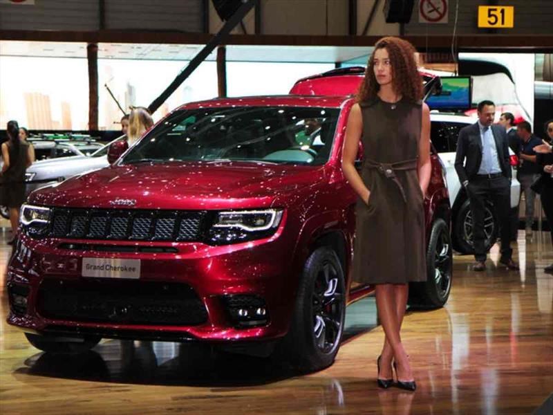 Las chicas del Auto Show de Ginebra 2017