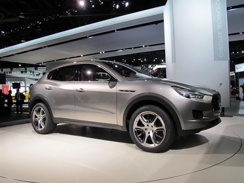 Maserati Kubang Concept en Detroit 2012