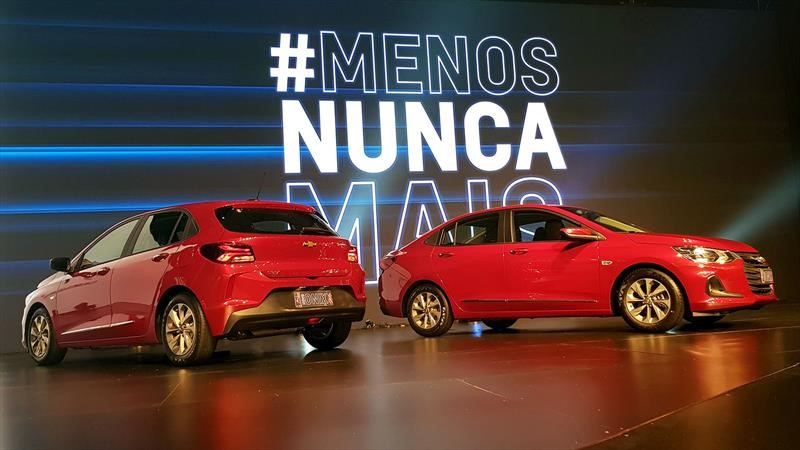 Chevrolet Onix y Onix Plus, lanzamiento en Brasil