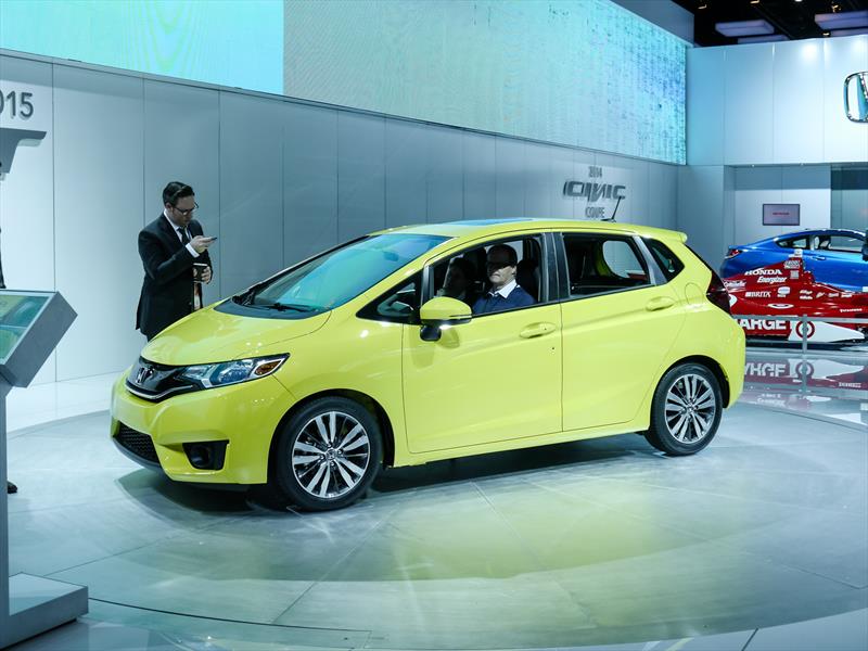 Honda Fit 2015 en el NAIAS