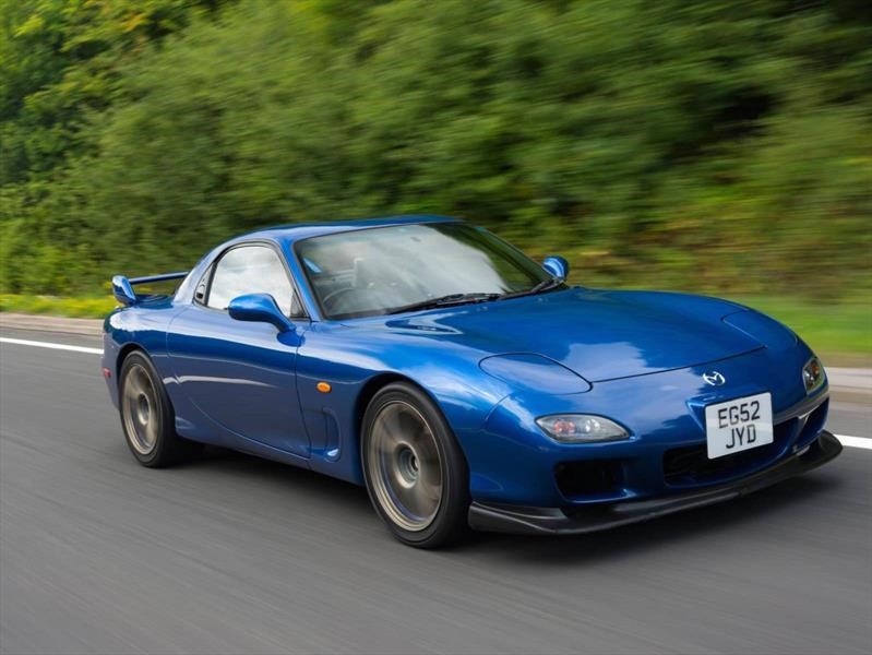 Mazda rx 7 blue