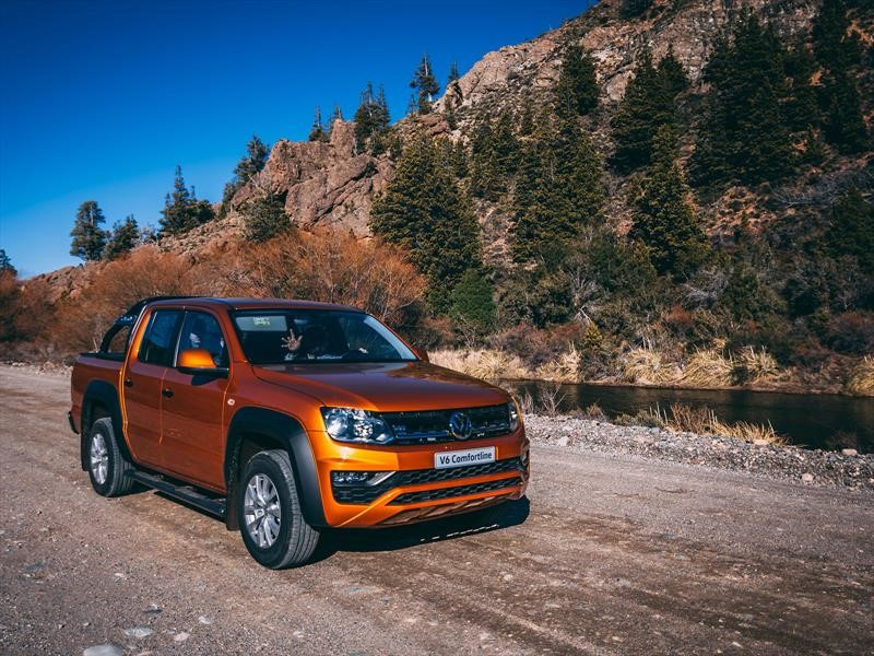 Amarok V6 en Villa la Angostura