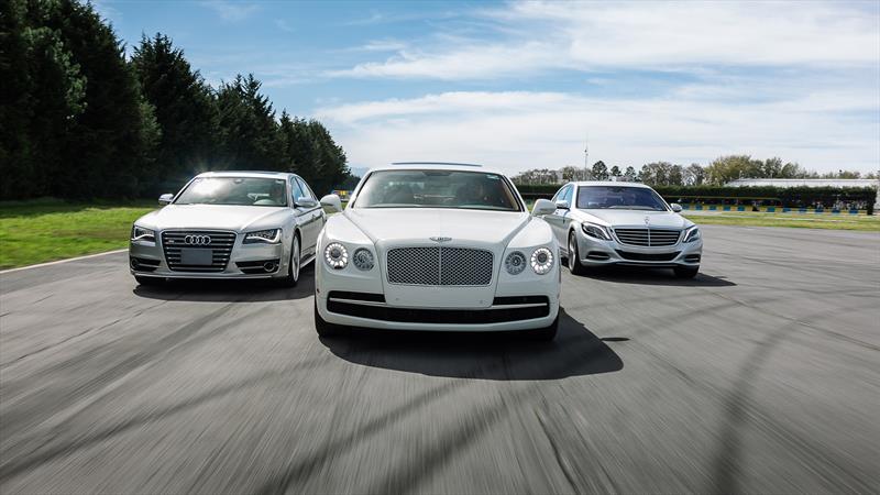 Comparativa: Audi S8 vs Bentley Flying Spur vs Mercedes-Benz S500L