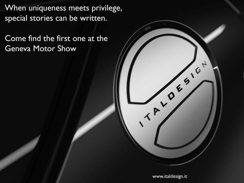 Teaser Italdesign Salón de Ginebra