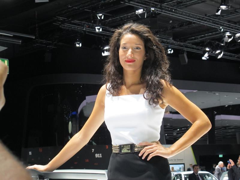 Las chicas del Salón de Frankfurt 2013