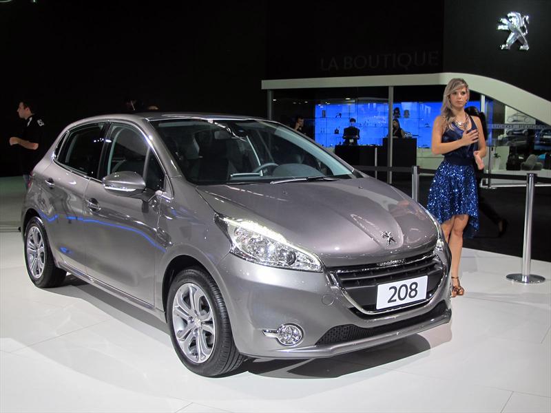 Peugeot 208 made in Brasil en San Pablo 2012
