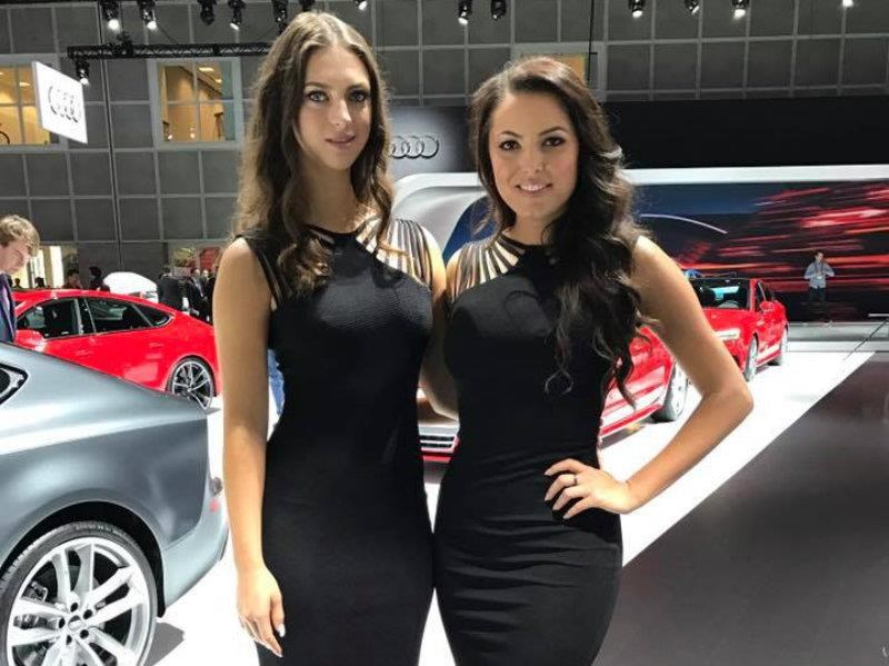 Las chicas del Auto Show de Los Ángeles 2016
