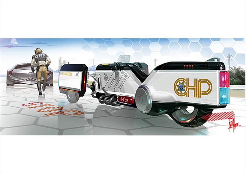 Honda "CHiPs" 2025 Traffic Crawler