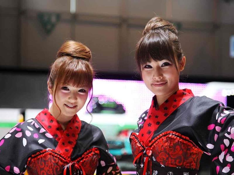 Las chicas del Auto Show de Ginebra 2017