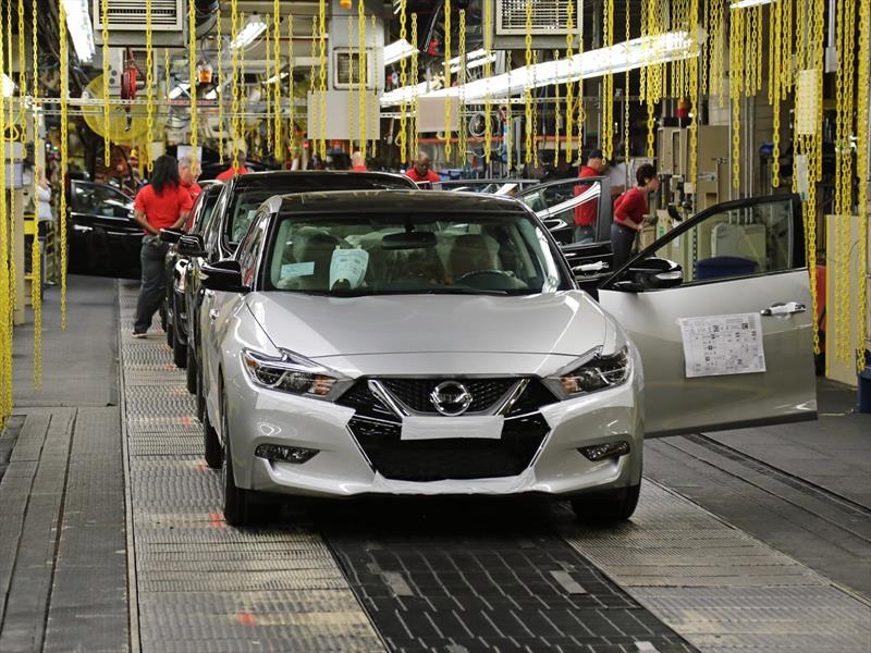 Producción Nissan Maxima 2016