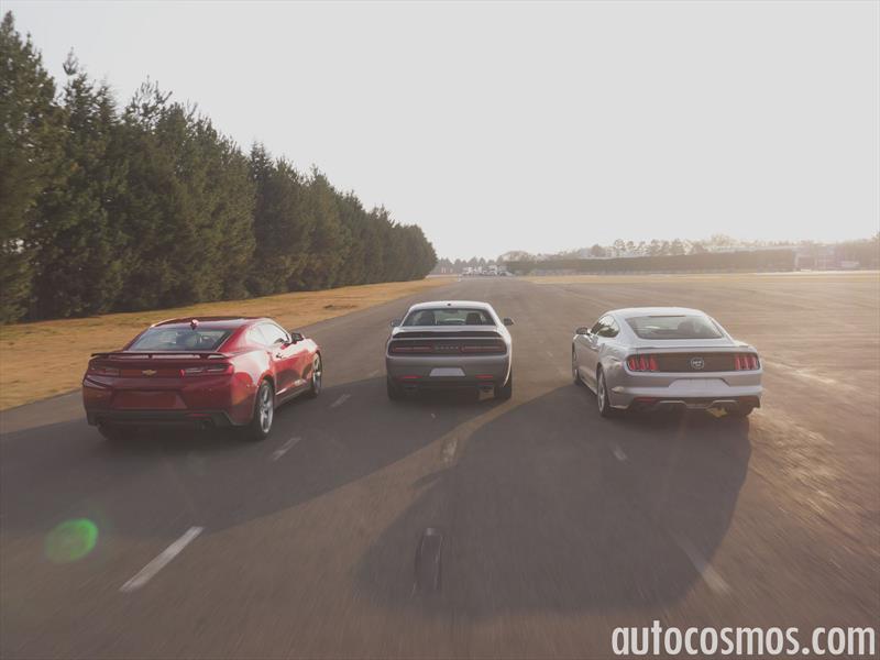 Comparativa: Mustang vs Camaro vs Challenger