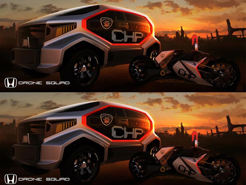 Honda CHP Drone Squad